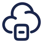 Cloud Storage SVG Icon